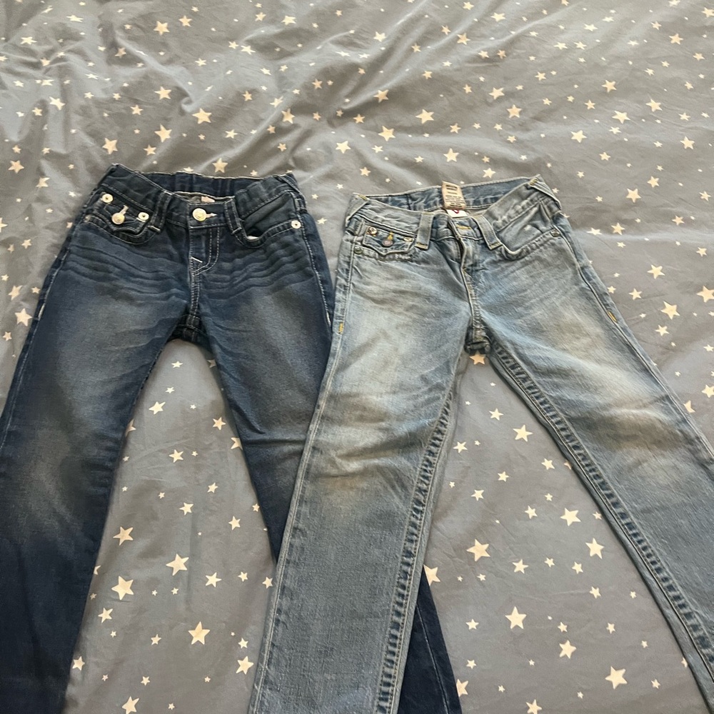 2 Boys True Religion Jeans size 5